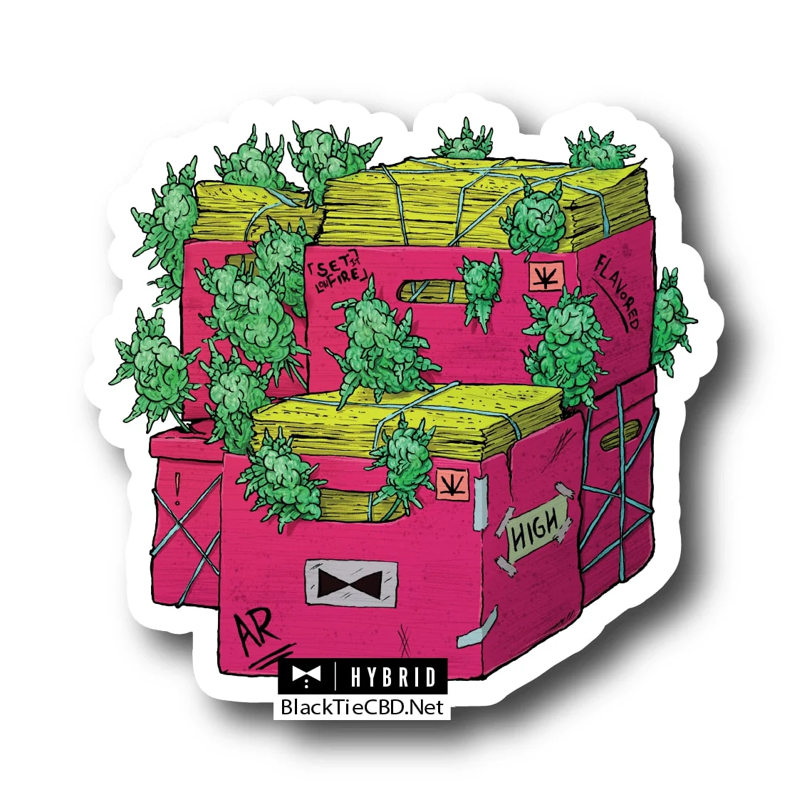 Archive Runtz Strain Sticker | Vinyl Sticker (3" x 2.5")