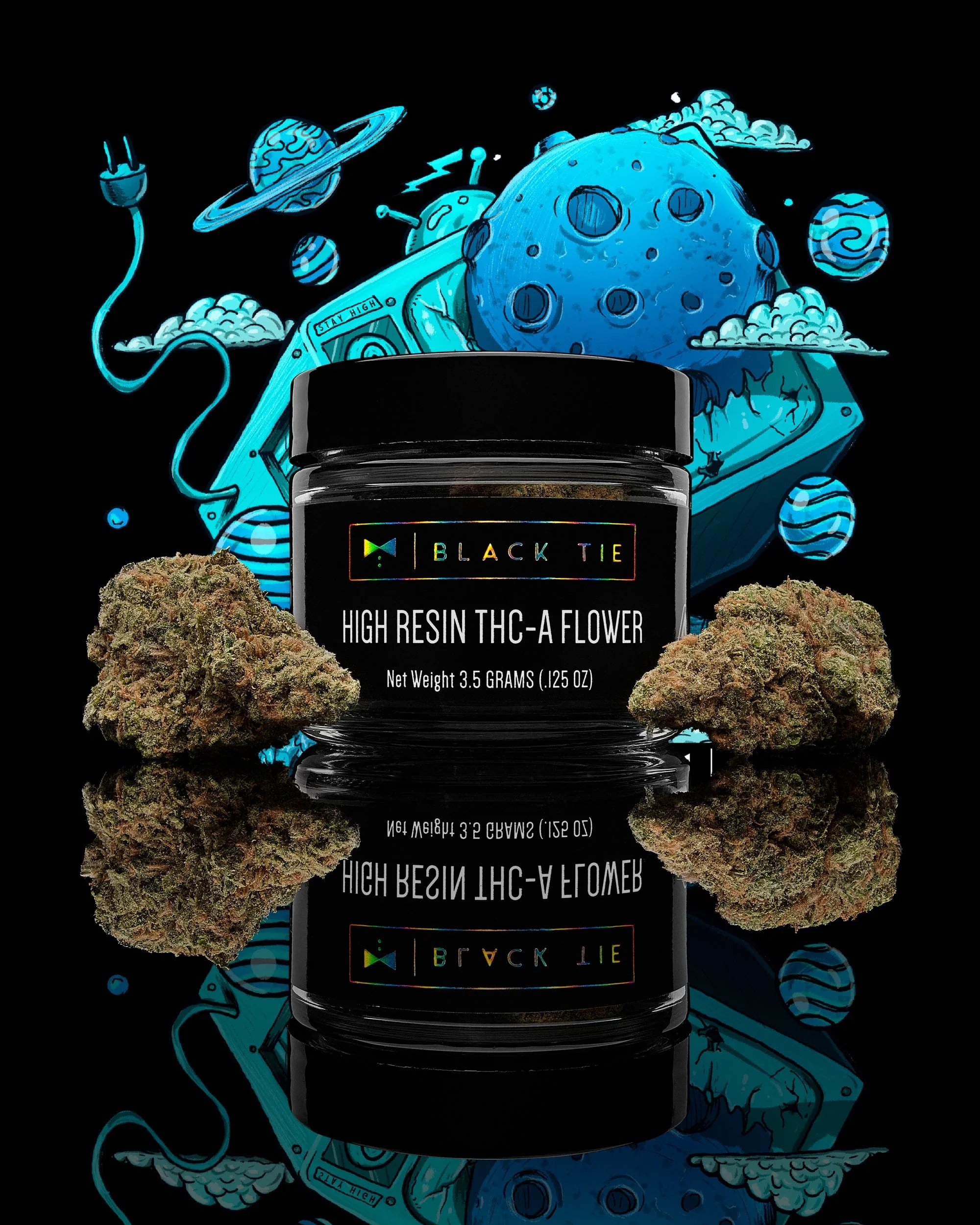 BLUE DREAM (LIGHT DEP) THC-A FLOWER - Image 3