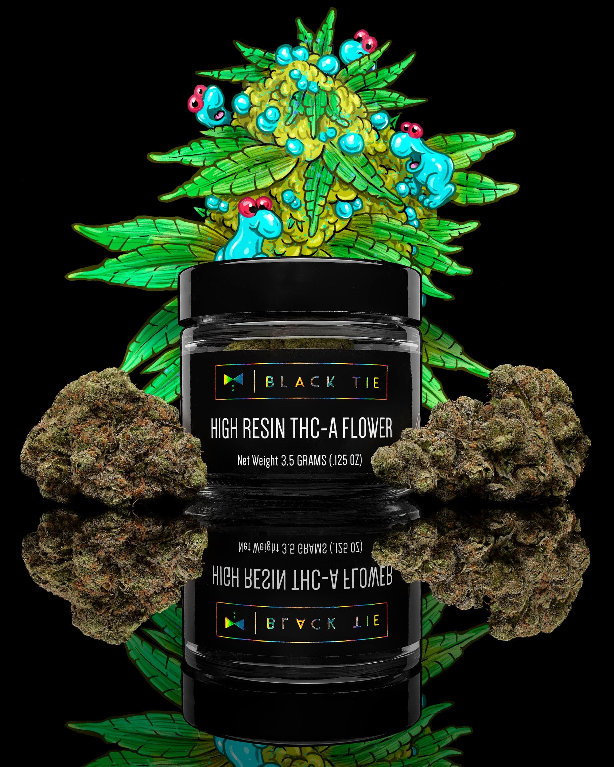 BLUE NERDZ (LIGHT DEP) THC-A Flower - Image 3