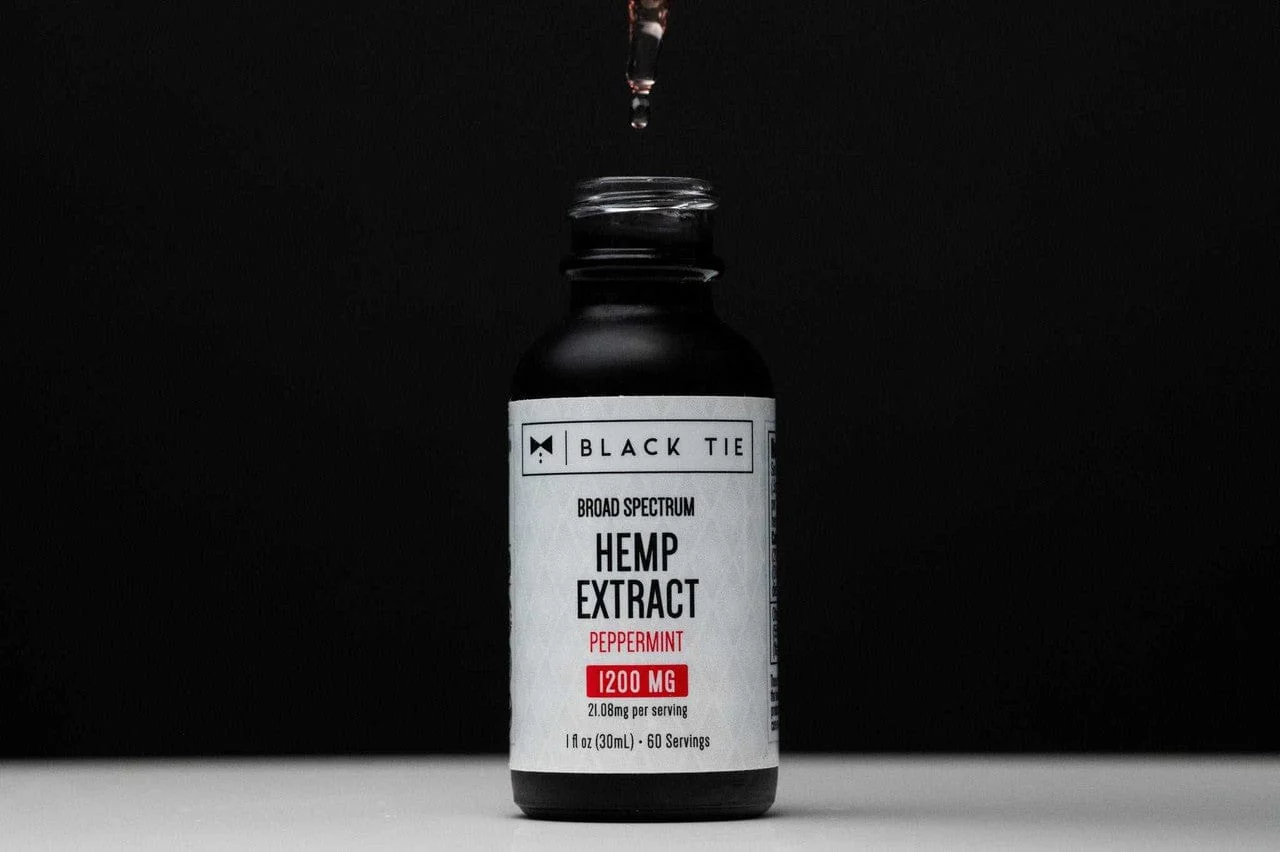 Broad Spectrum Tincture Peppermint (1200mg) - Image 4