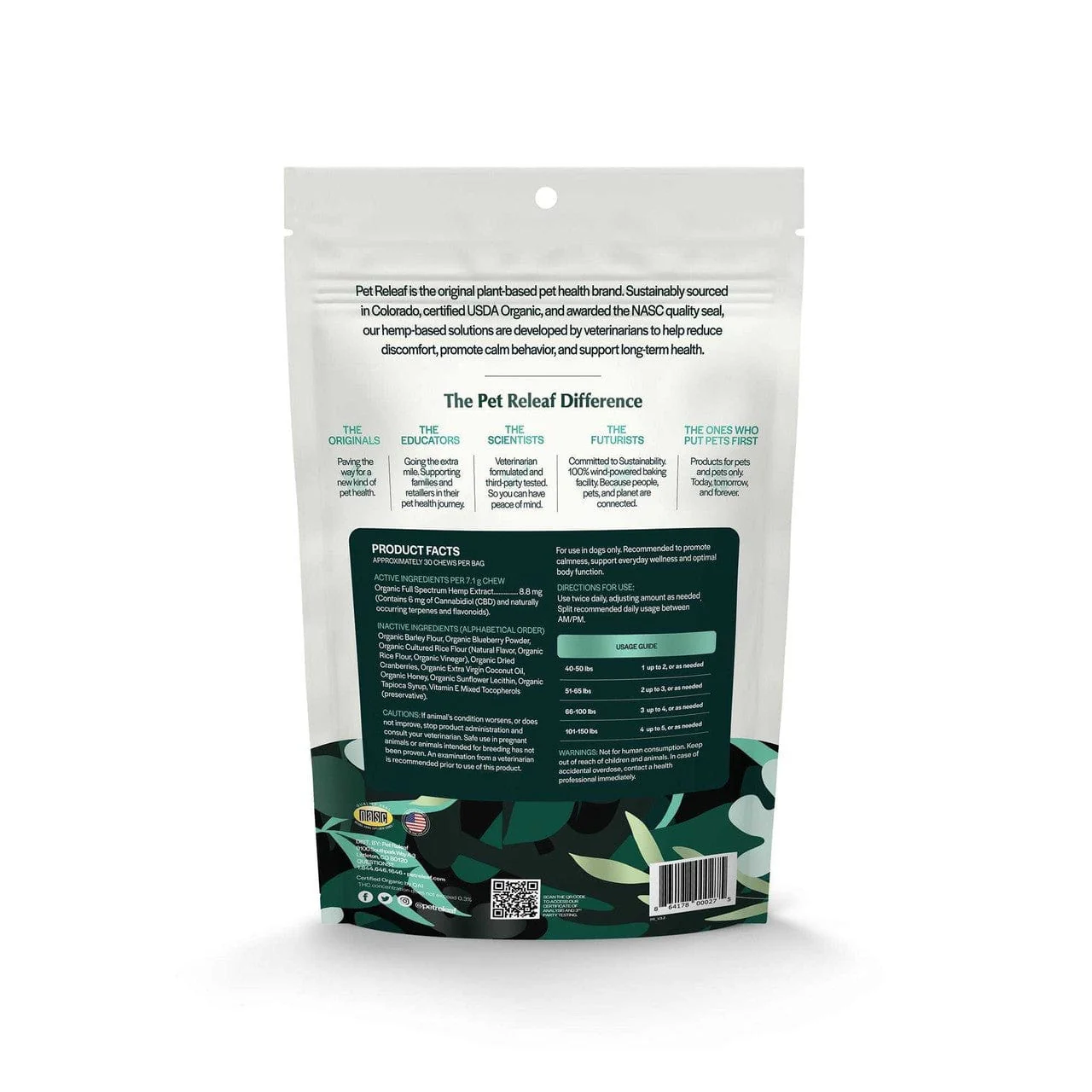 Daily Releaf Medium/Large Breed Edibites – Blueberry Cranberry - Image 3