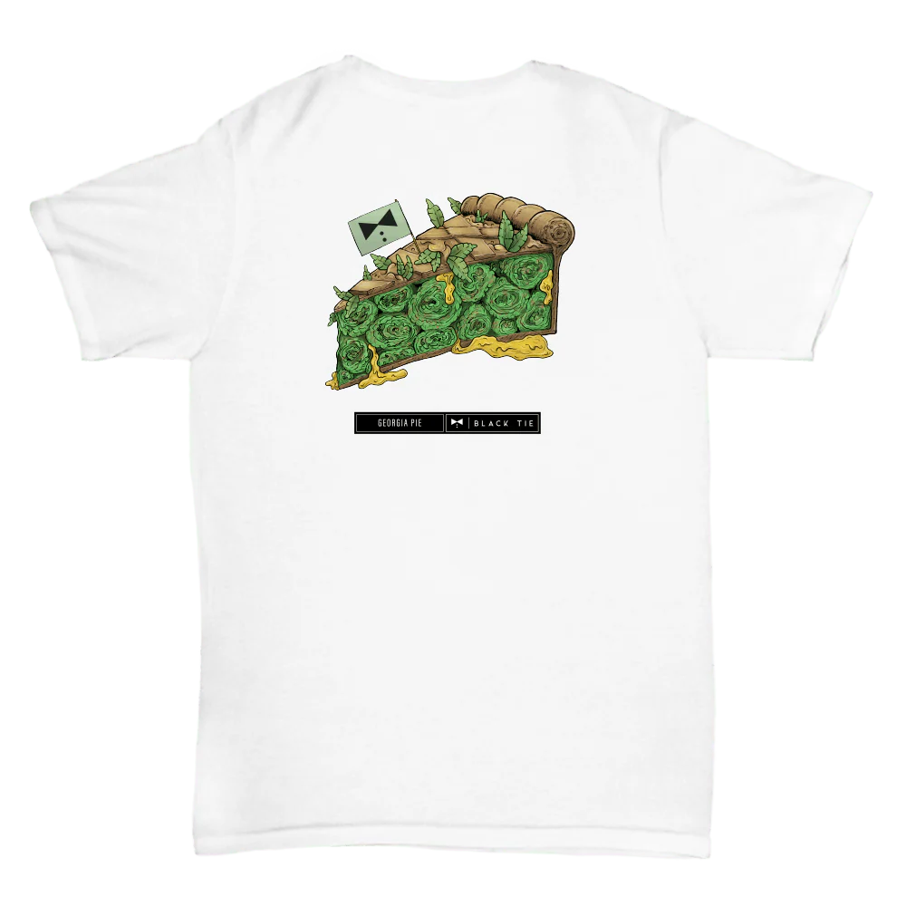 Georgia Pie (INDOOR) THCA Flower T-Shirt | Black Tie Strain Apparel - Image 3