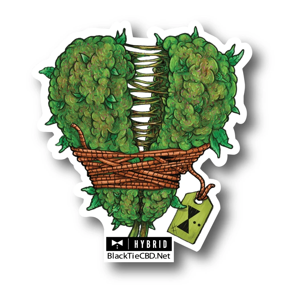 Jealousy Strain Sticker | Vinyl Sticker (3" x 2.5")
