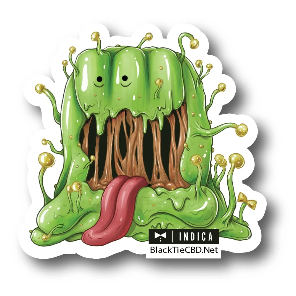 Jelly Breath Strain Sticker | Vinyl Sticker (3" x 2.5")