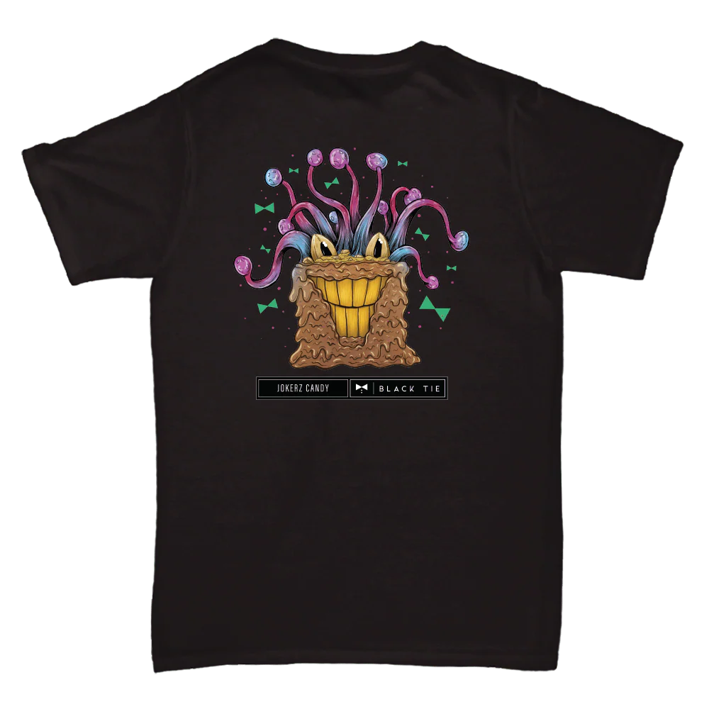 Jokerz Candy (GREENHOUSE) THC-A Flower T-Shirt | Black Tie Strain Apparel