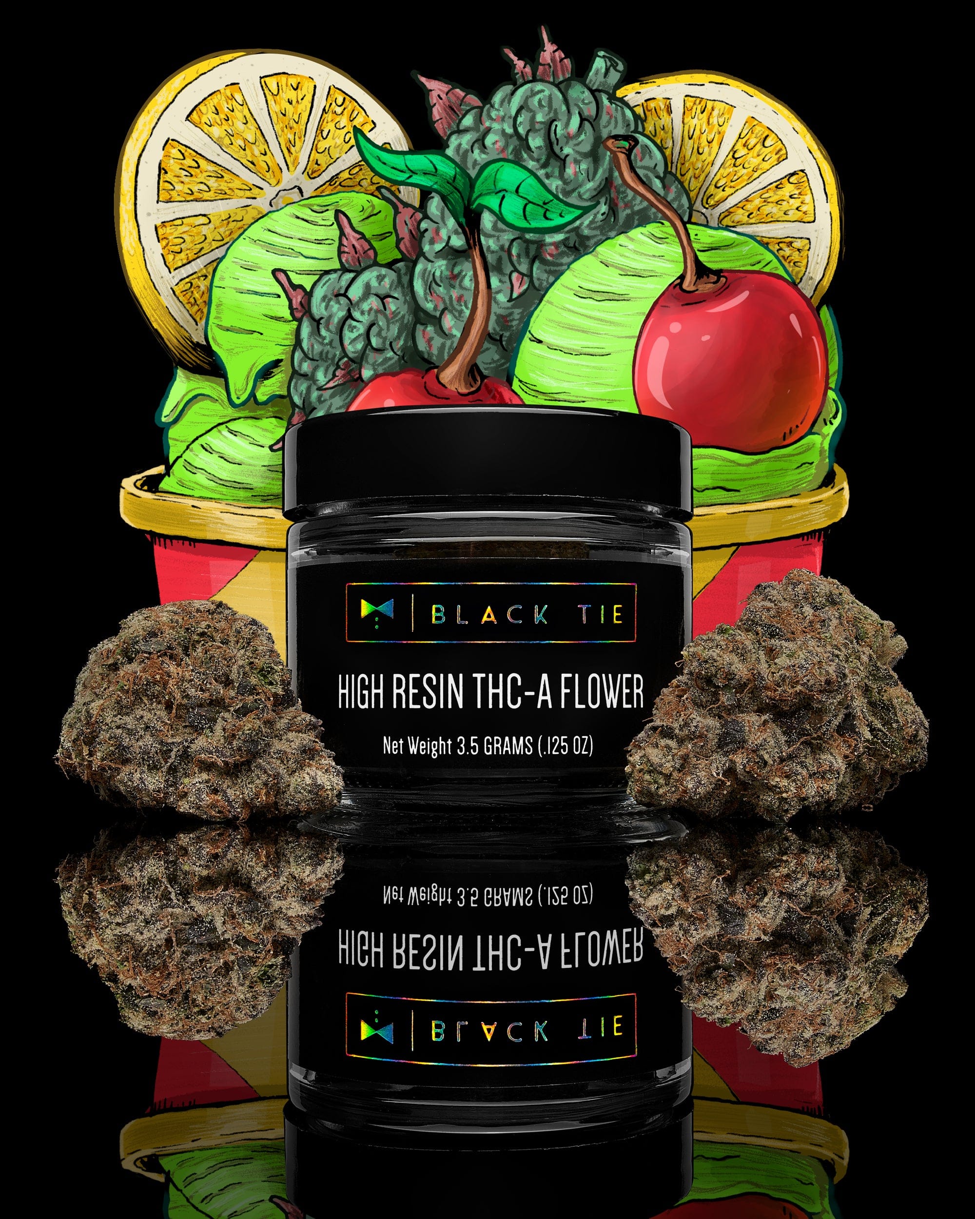 LEMON CHERRY GELATO (INDOOR) THC-A Flower - Image 3