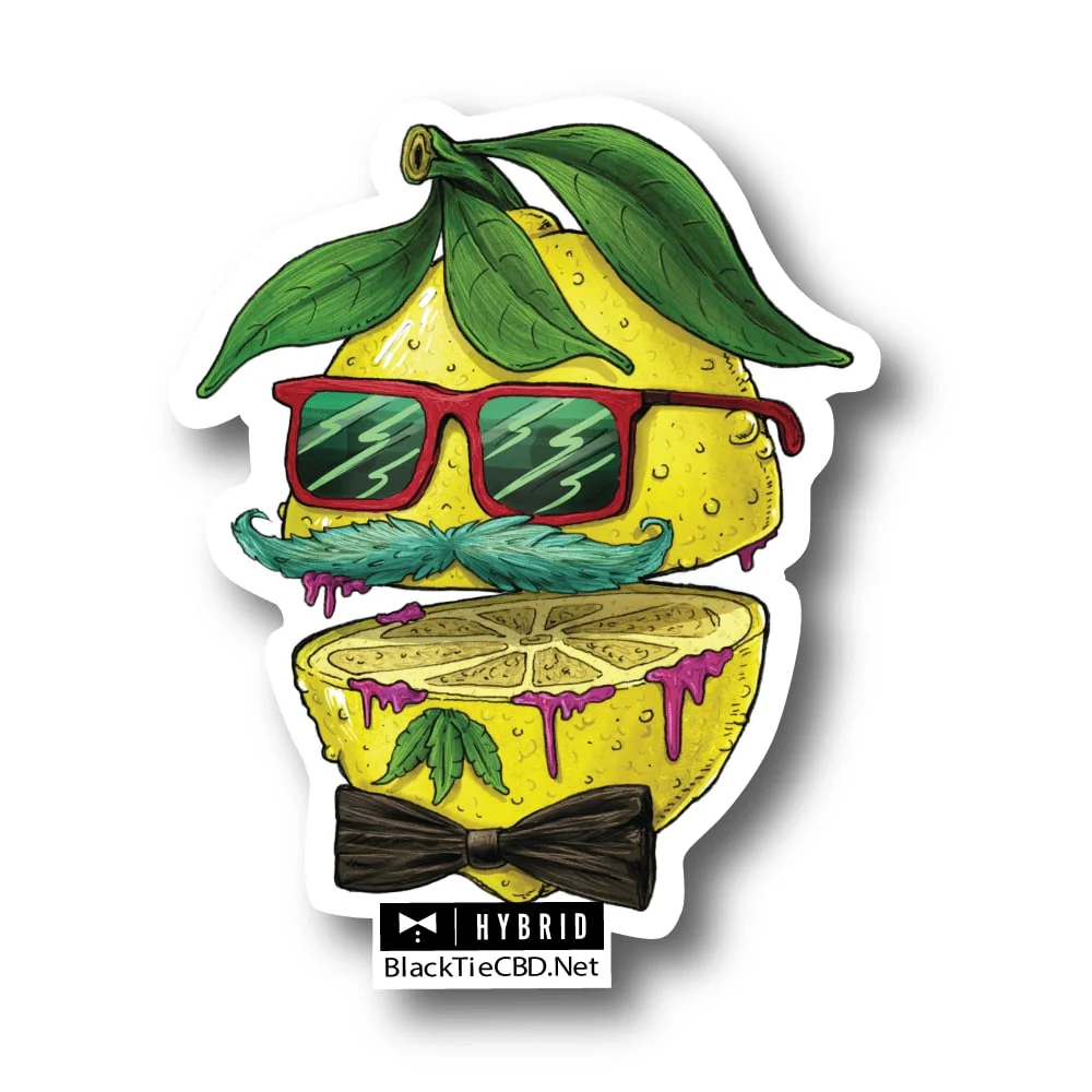 Lemon OG Strain Sticker | Vinyl Sticker (3" x 2.5")