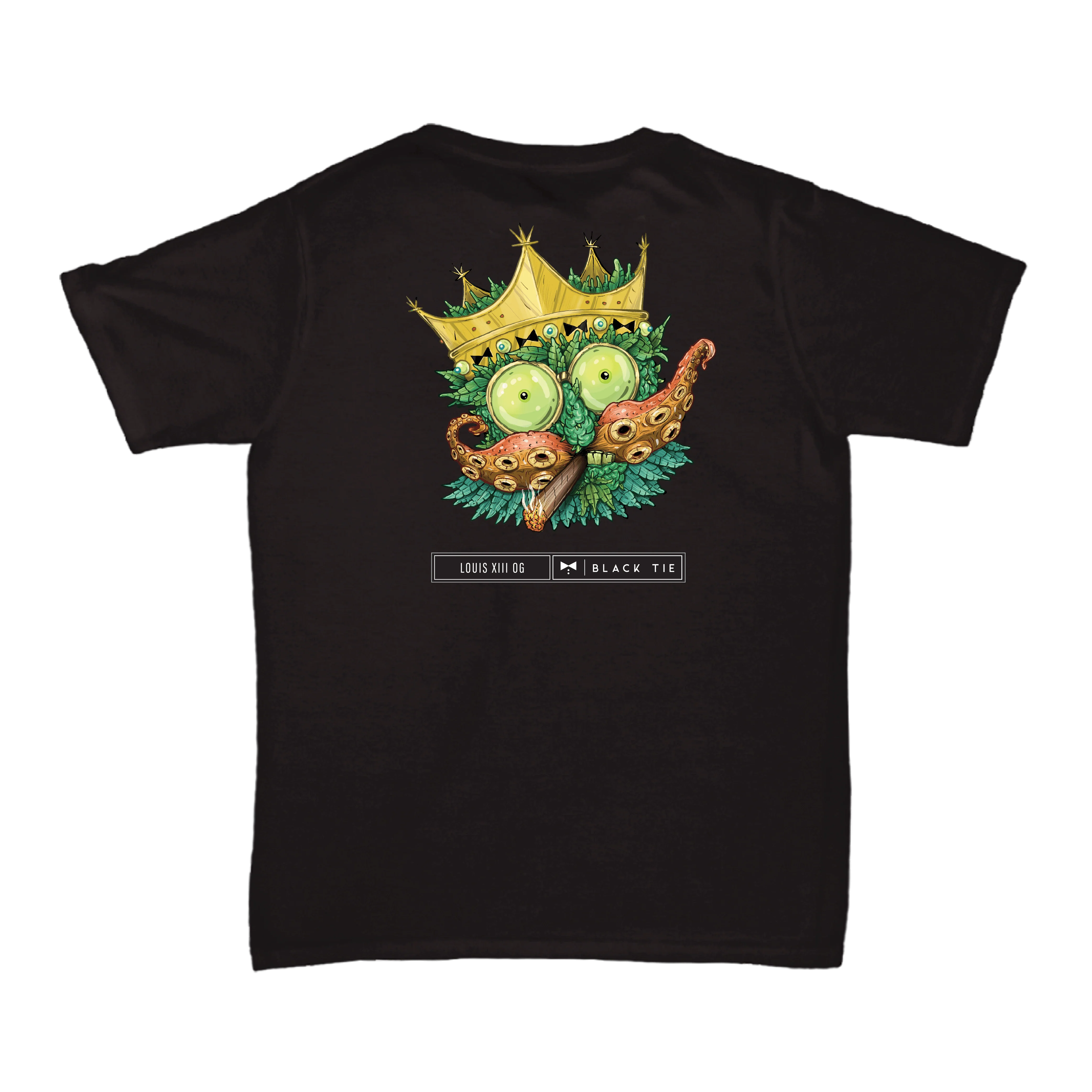 LOUIS XIII OG (EXOTIC) THCA Flower T-Shirt | Black Tie Strain Apparel