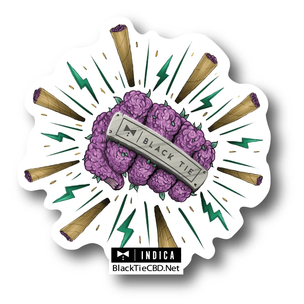 Purple Punch Strain Sticker | Vinyl Sticker (3" x 2.5")
