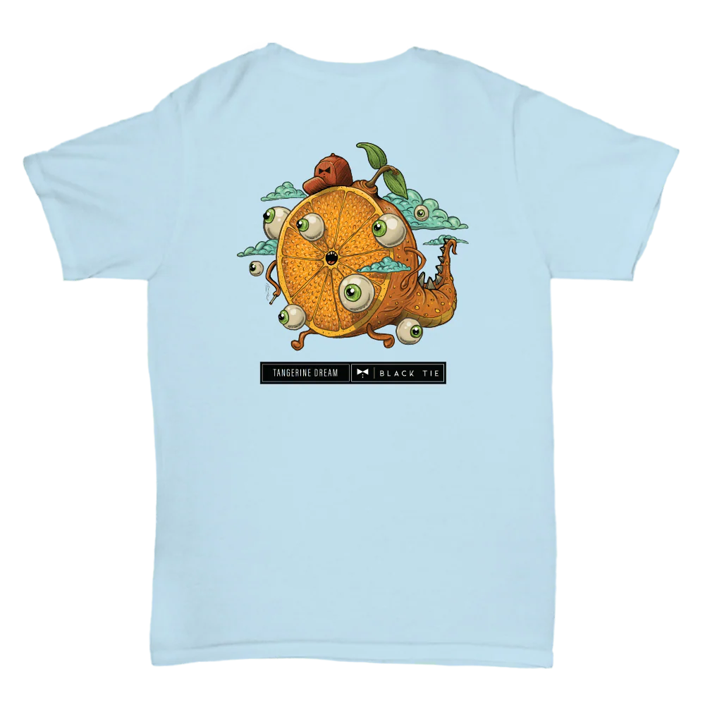Tangerine Dream (GREENHOUSE) THC-A Flower T-Shirt | Black Tie Strain Apparel