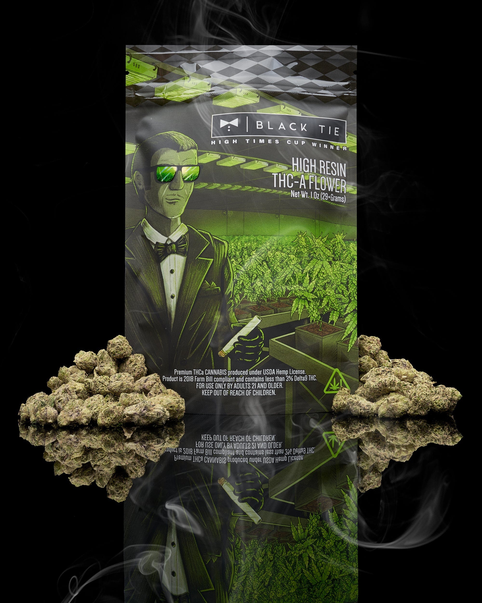 THC-A Flower MINIS _ 29+ Grams of Small Buds - Image 4