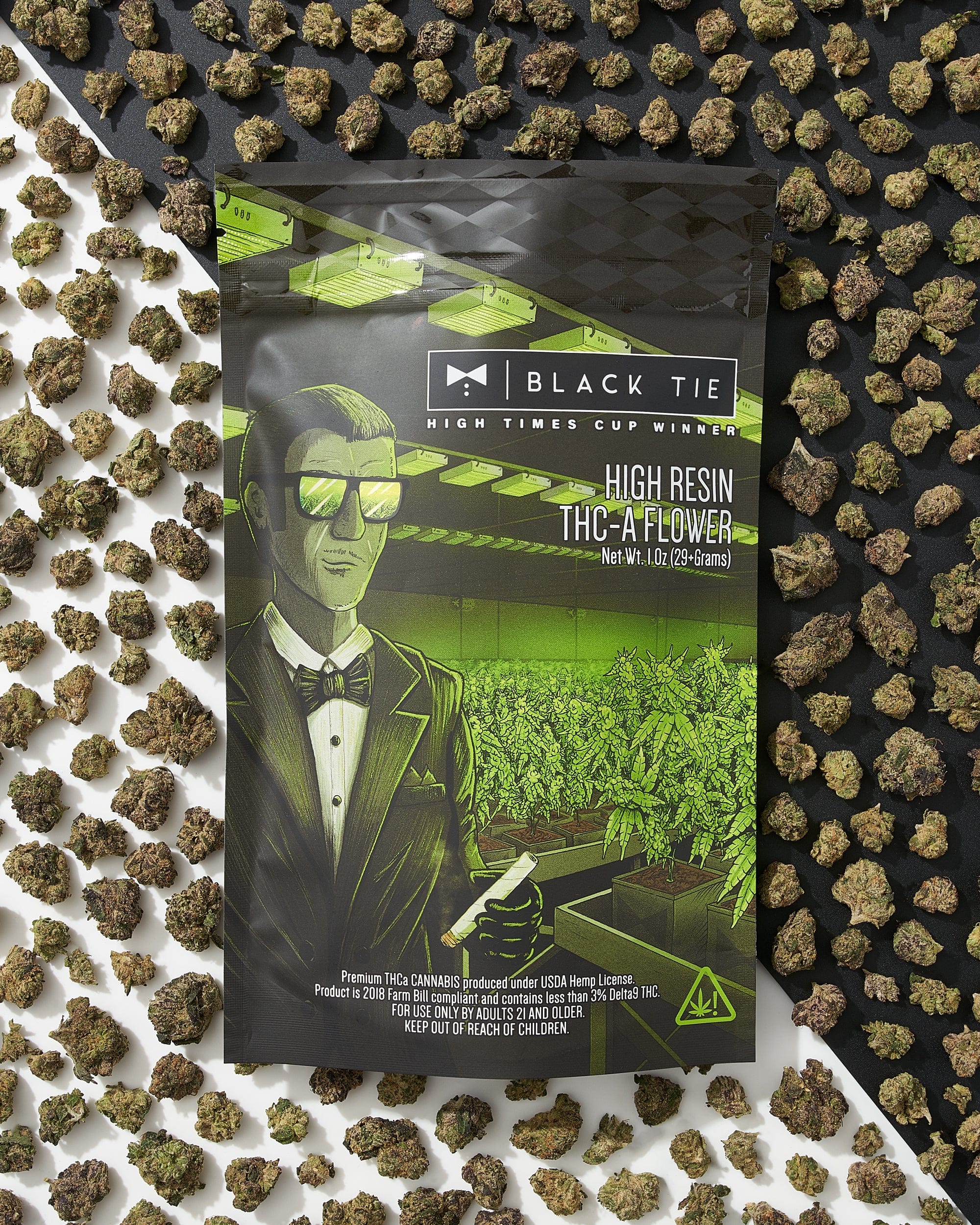 THC-A Flower MINIS _ 29+ Grams of Small Buds - Image 5